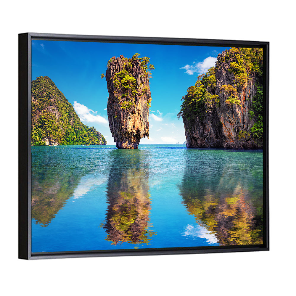 Ko Tapu Limestone Stack, Phang Nga Wall Art