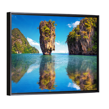 Ko Tapu Limestone Stack, Phang Nga Wall Art