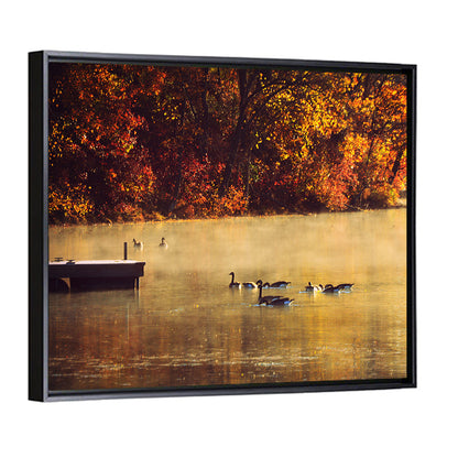 Governor Dodge Misty Lake Wall Art