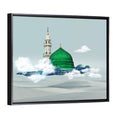 Green Dome of Al-masjid An-nabawi Wall Art