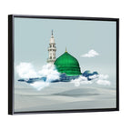 Green Dome of Al-masjid An-nabawi Wall Art