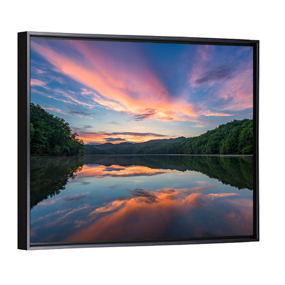 Appalachian Lake Sunset Wall Art