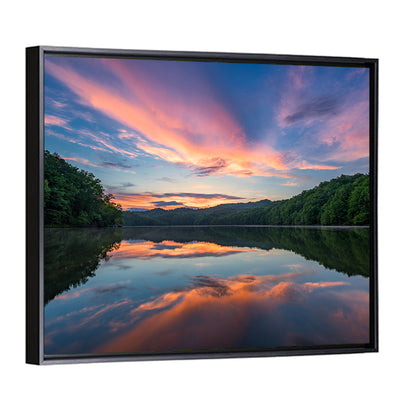 Appalachian Lake Sunset Wall Art
