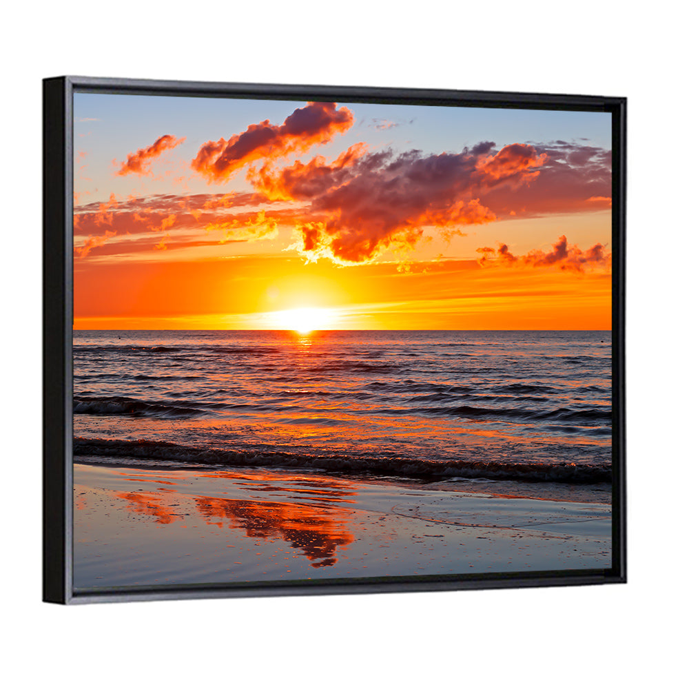 Sunset Over the Baltic Wall Art
