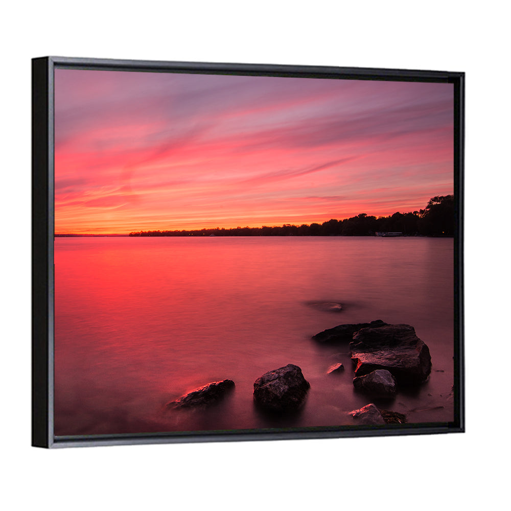 Lake Simcoe Sunset Wall Art