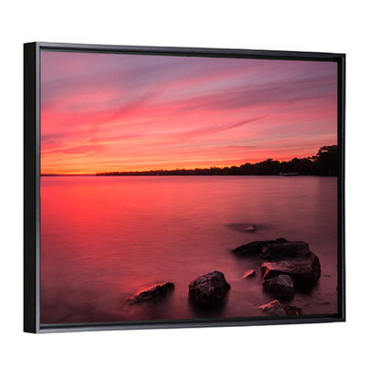 Lake Simcoe Sunset Wall Art