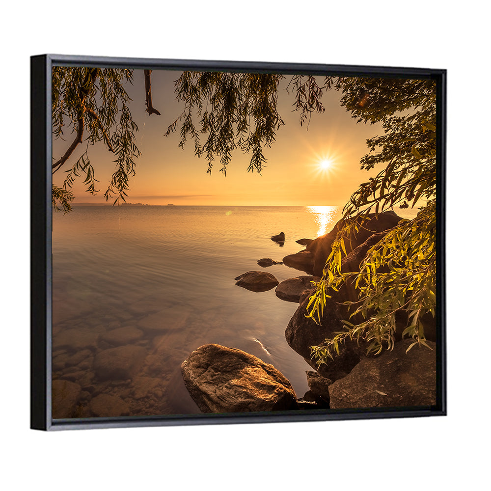 Simcoe Lake Golden Hour Wall Art
