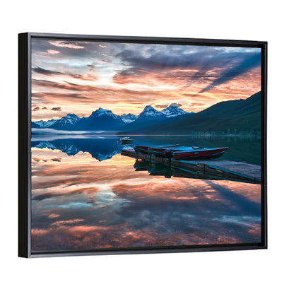 Lake Mcdonald Sunrise Wall Art