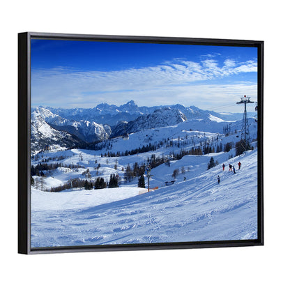 Nassfeld Ski Resort View Wall Art