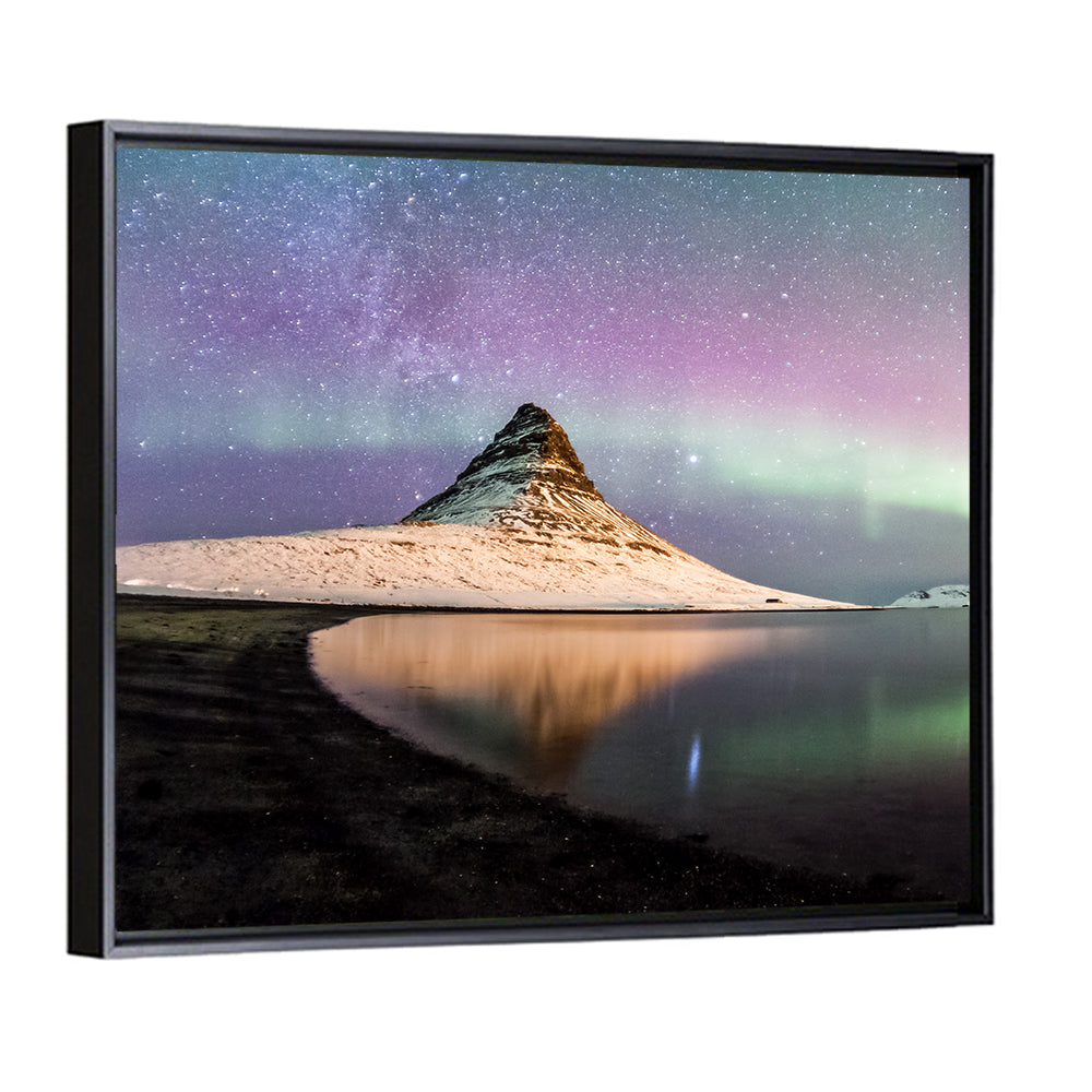 Kirkjufell Under the Milky Way Wall Art
