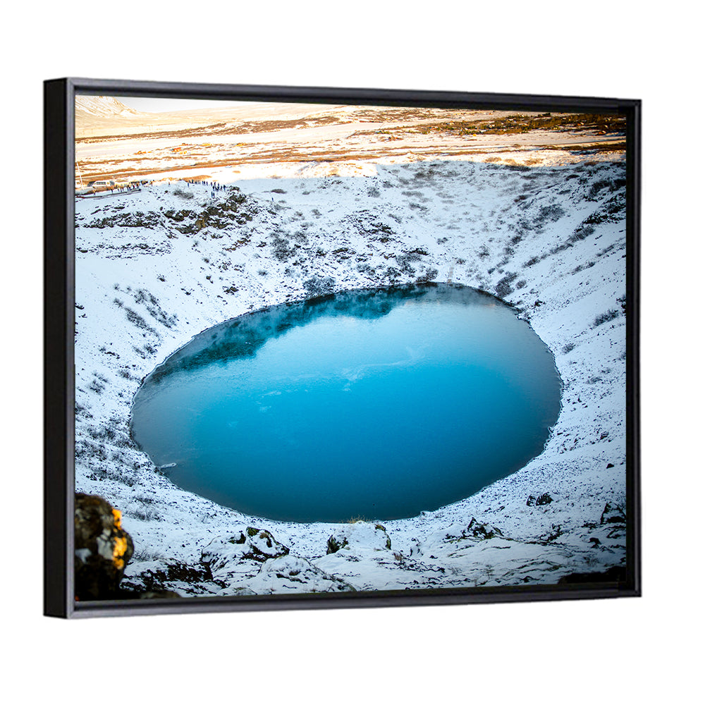 Kerid Crater Lake Wall Art