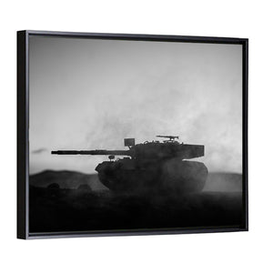 German Tank in War Wall Art