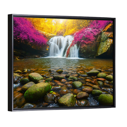 Phu Soi Dao Waterfall at Dusk Wall Art