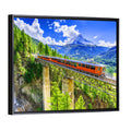 Gornergrat Tourist Train Wall Art
