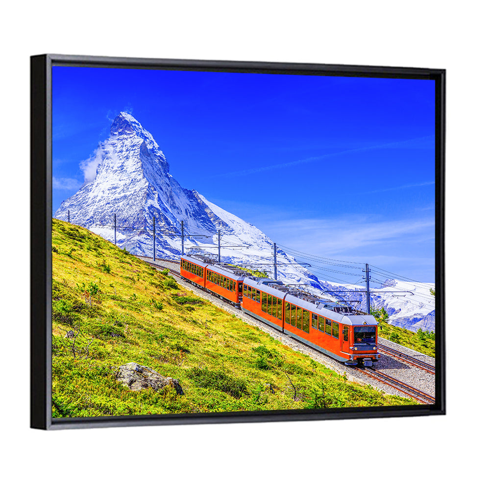 Gornergrat Train and Matterhorn Wall Art