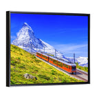 Gornergrat Train and Matterhorn Wall Art