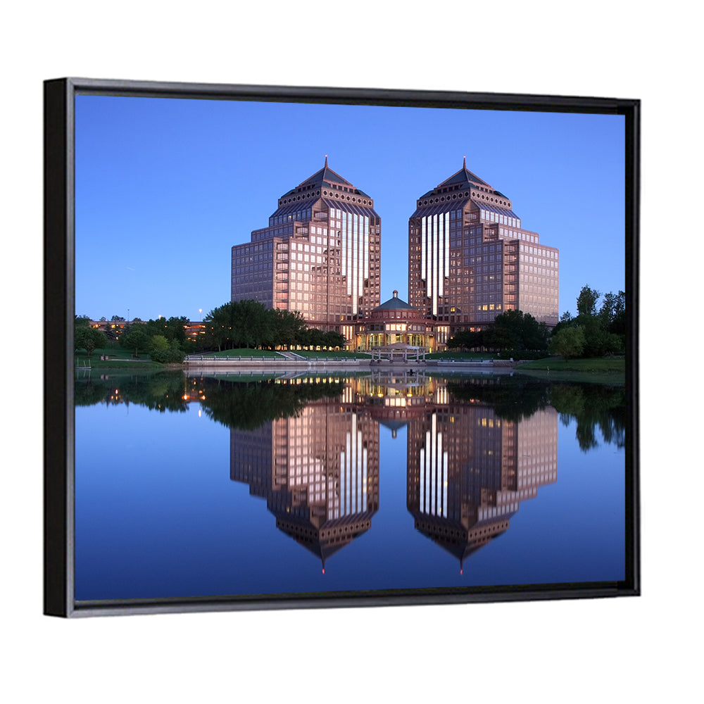 Carlson Towers at Dusk Wall Art