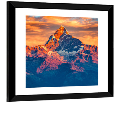 Himalayan Mountain Sunrise Wall Art