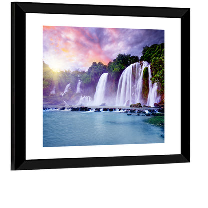 Ban Gioc Banyue Waterfall Wall Art