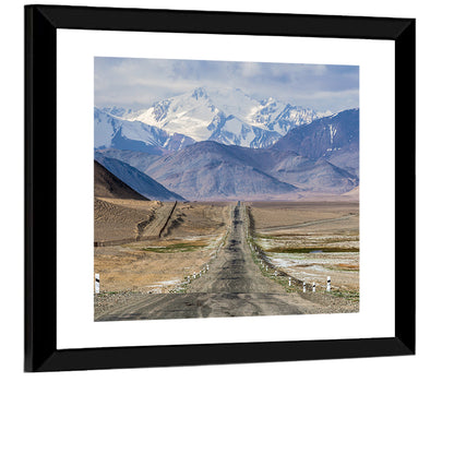 Pamir Mountain Road Wall Art