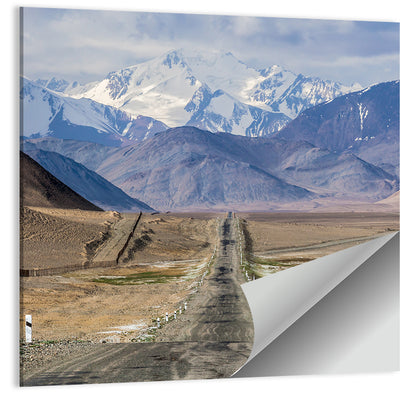 Pamir Mountain Road Wall Art