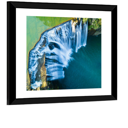 Shifen Waterfall Aerial Wall Art