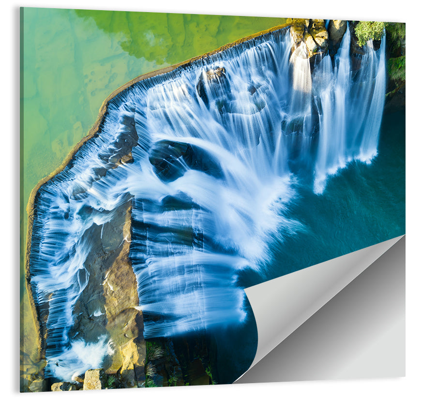 Shifen Waterfall Aerial Wall Art