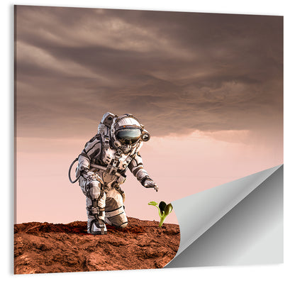 Martian Seedling Concept Wall Art