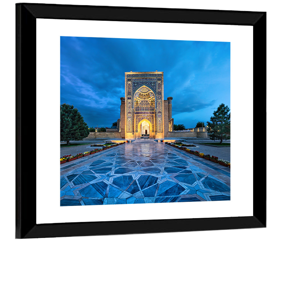 Gur-e-amir Twilight Entrance Wall Art