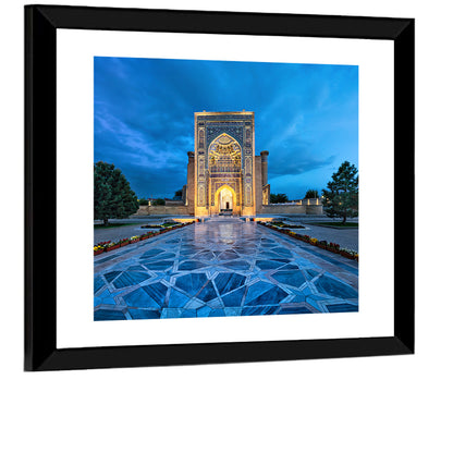Gur-e-amir Twilight Entrance Wall Art