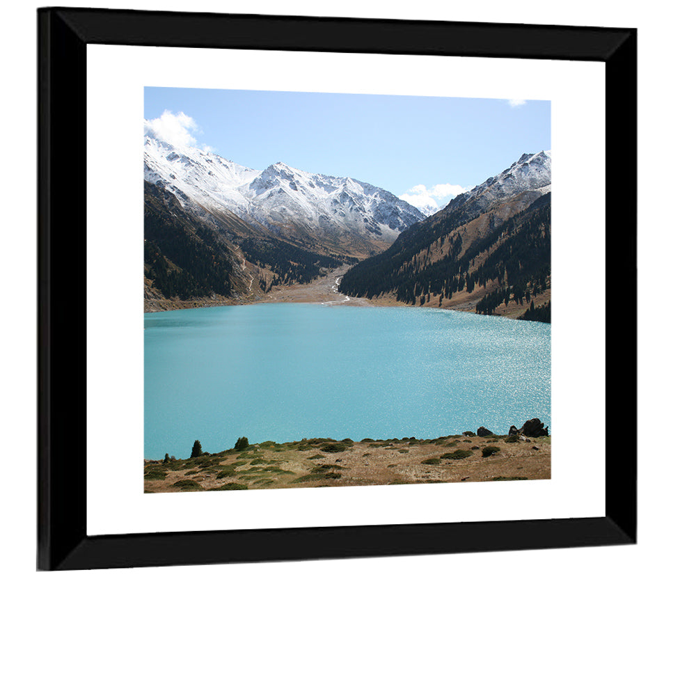 Big Almaty Lake Wall Art