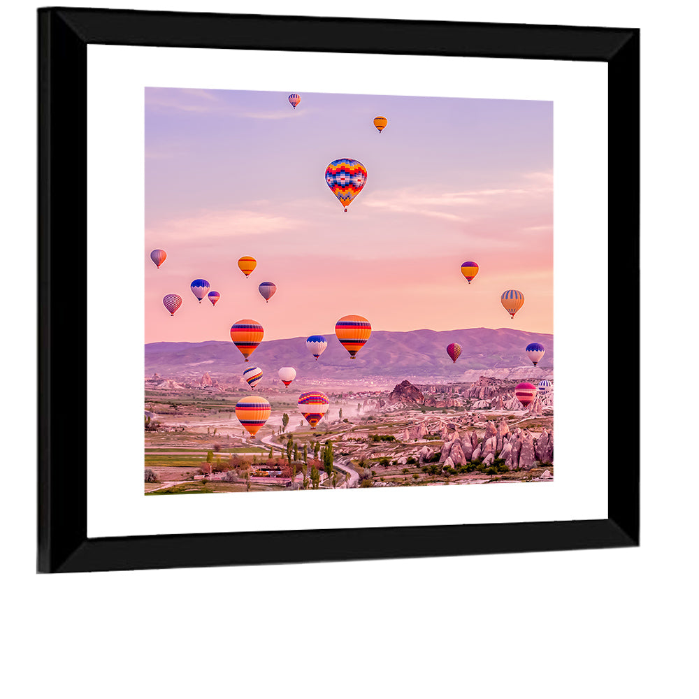 Cappadocia Hot Air Balloons Wall Art