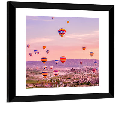 Cappadocia Hot Air Balloons Wall Art