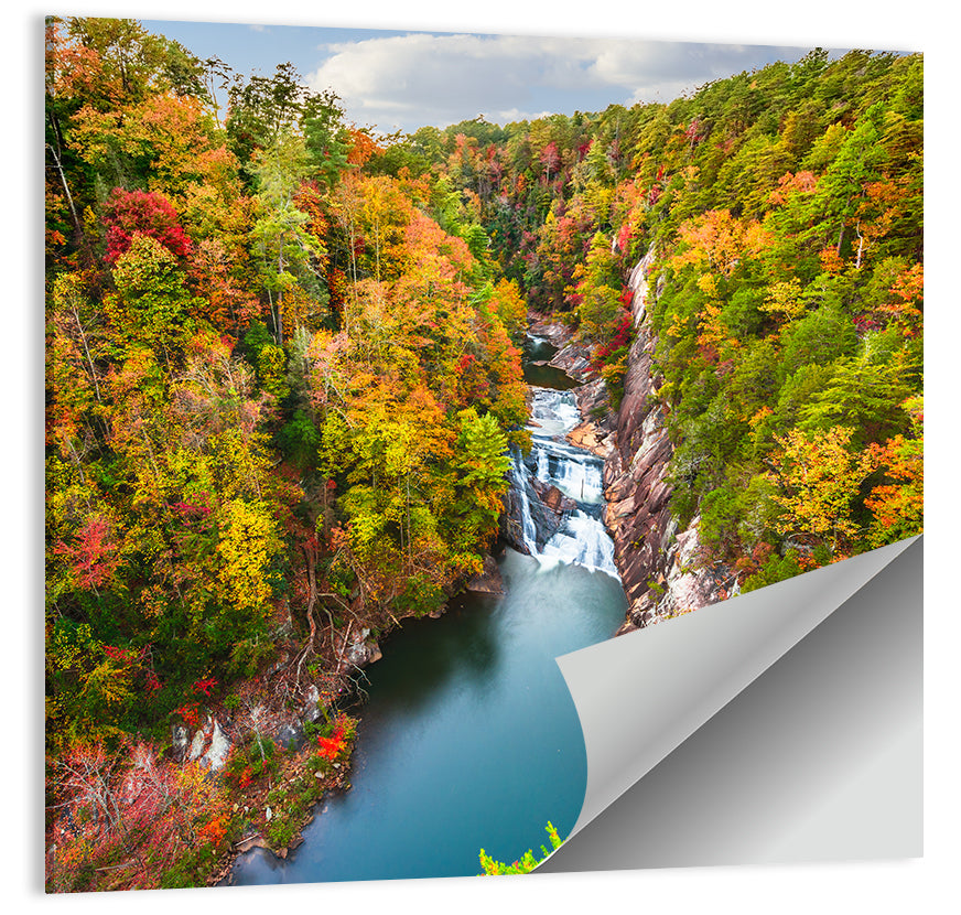 Tallulah Gorge Waterfall Wall Art