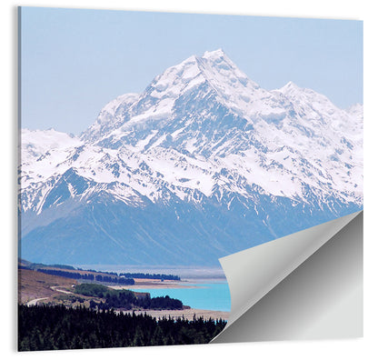 Lake Pukaki and Aoraki Mount Cook Wall Art