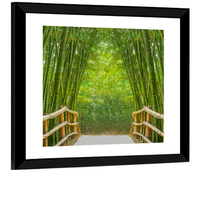 Bamboo Alley Wall Art