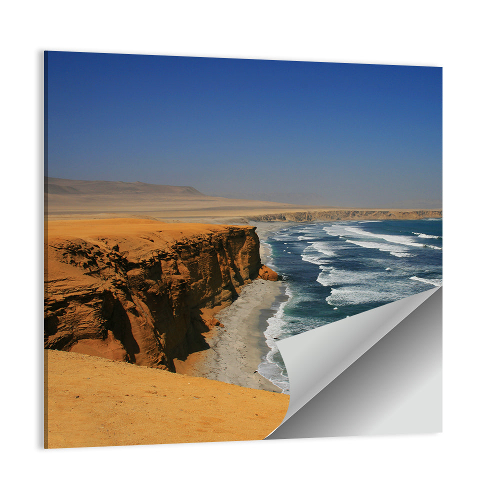 Red Cliffs of Paracas Wall Art