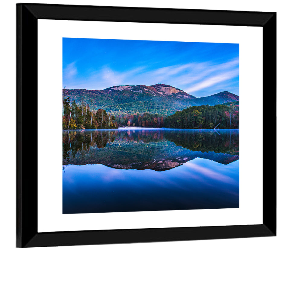 Pinnacle Lake Reflection Wall Art