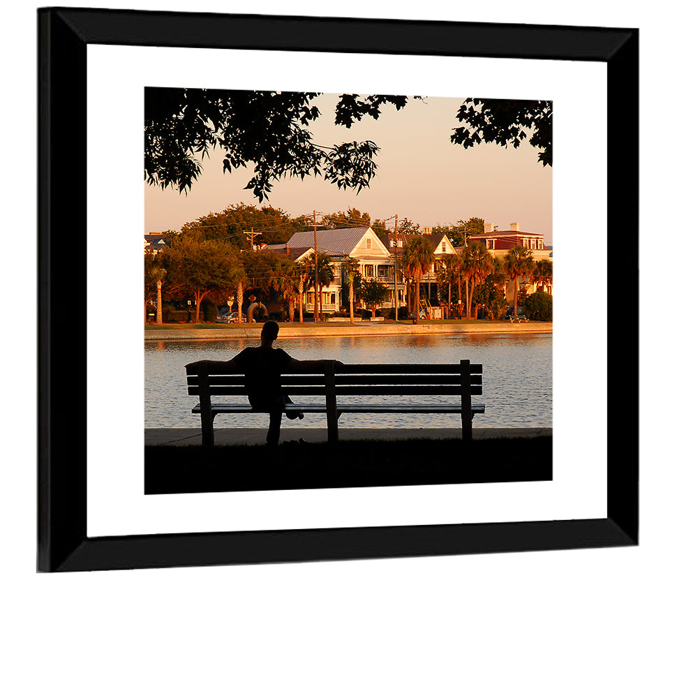 Colonial Lake, Charleston Wall Art