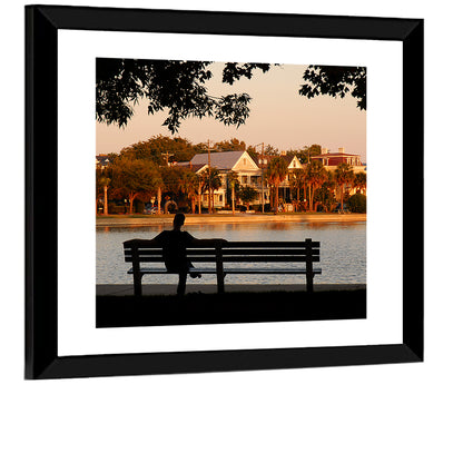 Colonial Lake, Charleston Wall Art