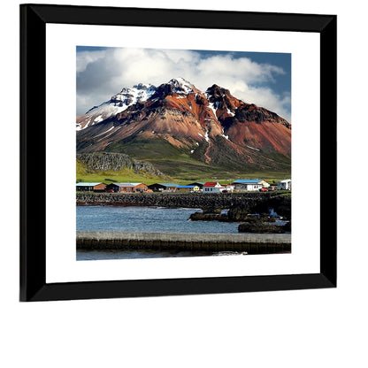 East Fjords Harbor Village Wall Art