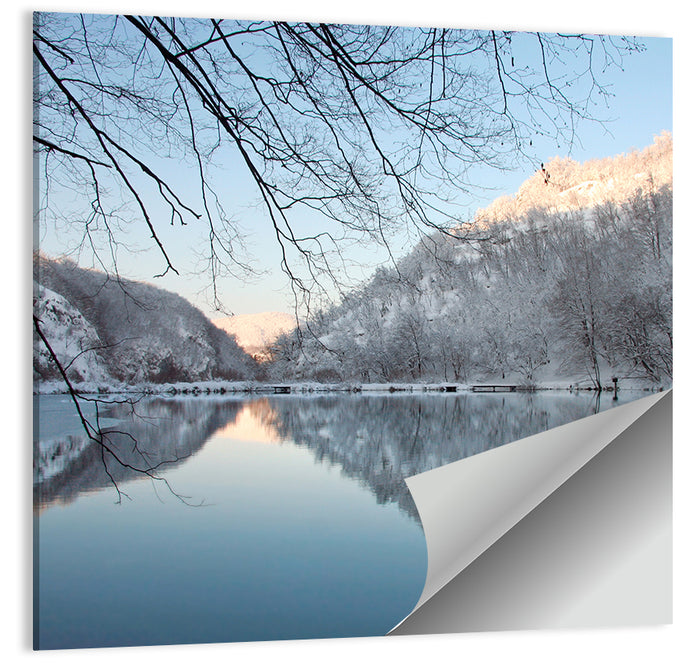 Kozjak Lake Wall Art as a poster print