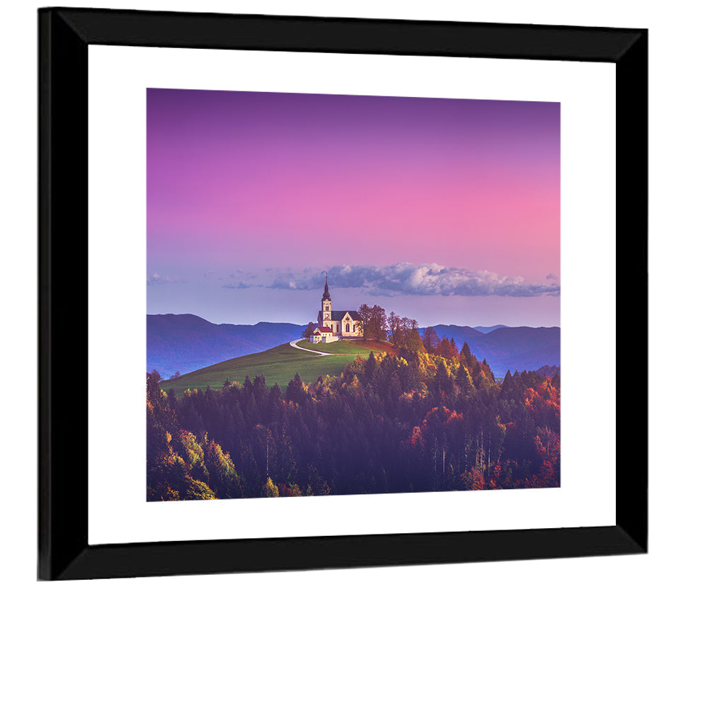 Saint Leonard Hilltop Church Wall Art