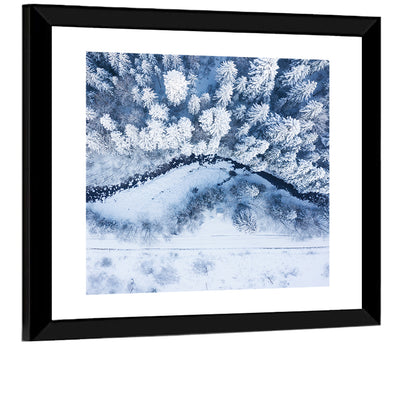Winding Snowy River Wall Art