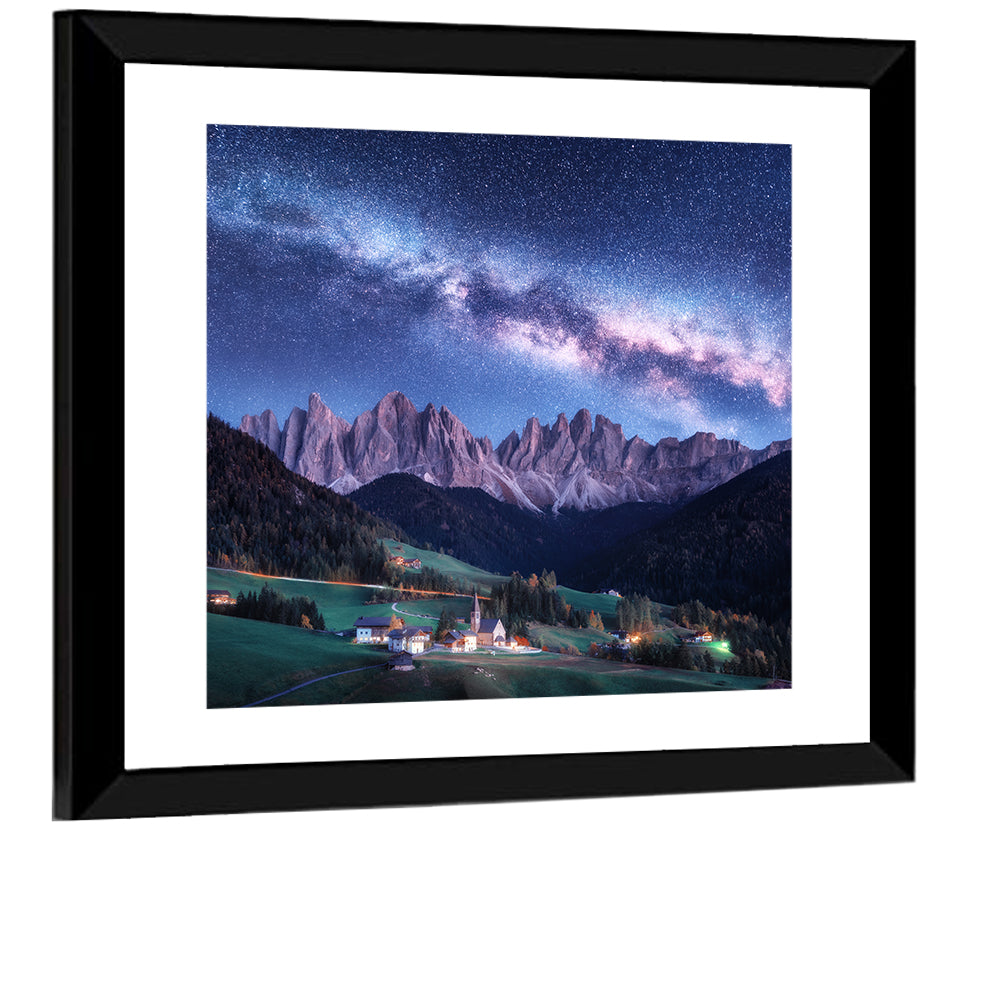 Santa Maddalena Night Sky Wall Art