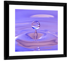 Droplet Splash Wall Art