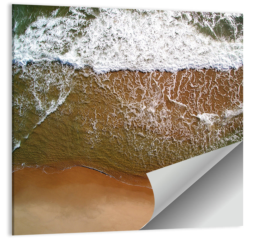 Misquamicut Beach Aerial View Wall Art