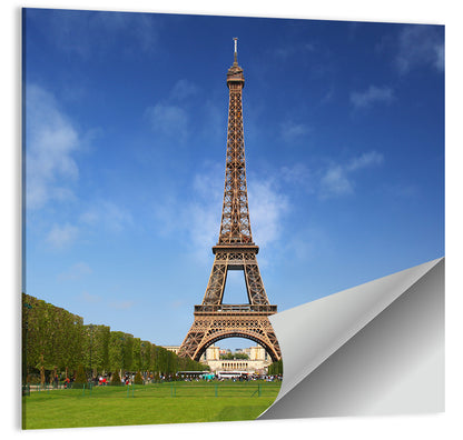 Eiffel Tower Park View Wall Art