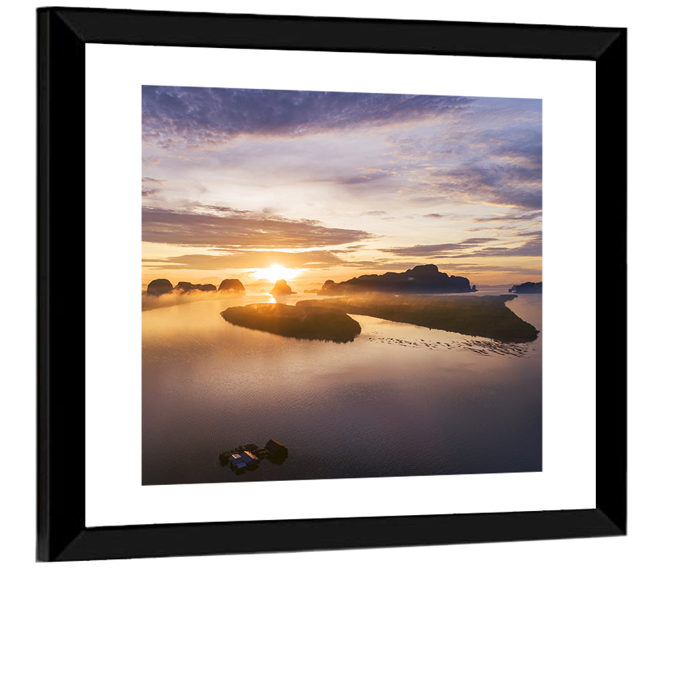 Phang Nga Bay Sunrise Wall Art
