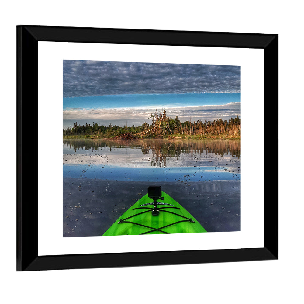 Crown Land Kayak View Ontario Wall Art